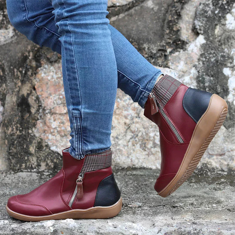 Ellen | Stiefel mit Reissverschluss | Orthopädisch