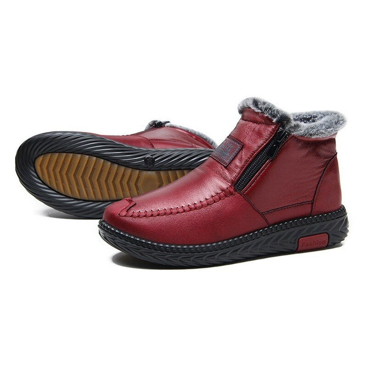Yvonne – Rutschfeste Winterstiefel aus Veganer Leder (Ausverkauf 2024)