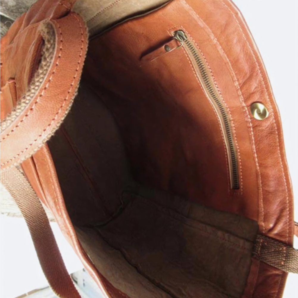Joséphine™ - Stilvolle Vintage Veganer Ledertasche