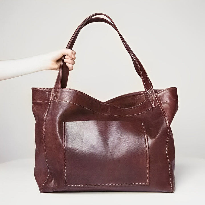 Aurora | Vintage-Veganer Leder-Umhängetasche
