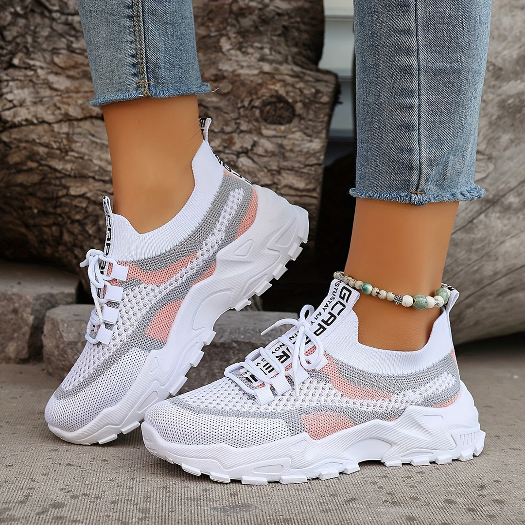 Guida – Damen Sneakers aus atmungsaktivem Strickgewebe