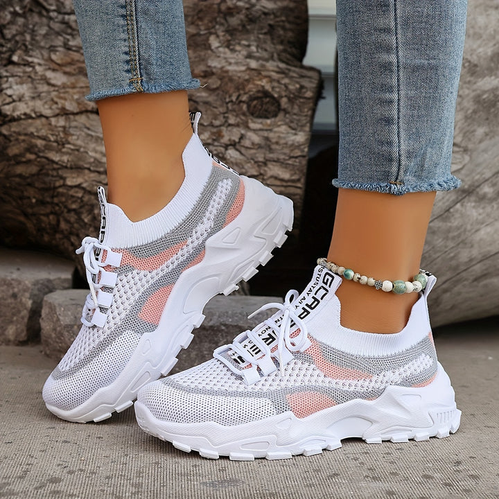 Guida – Damen Sneakers aus atmungsaktivem Strickgewebe