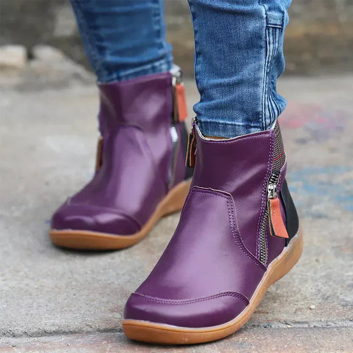 Ellen | Stiefel mit Reissverschluss | Orthopädisch
