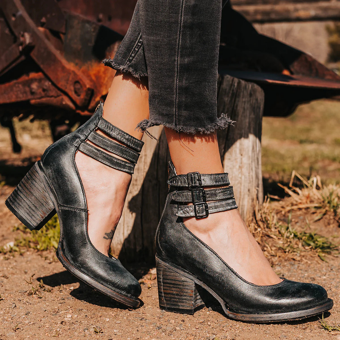 Ginevra™ | Mehrfachriemen-Pumps mit dicker Sohle