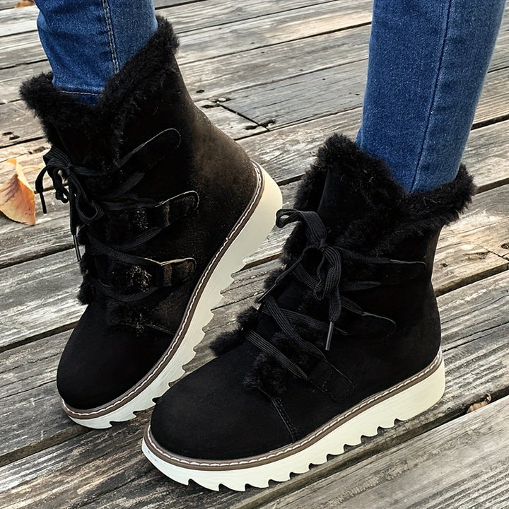 Françoise – Snow Boots mit dicker Profilsohle