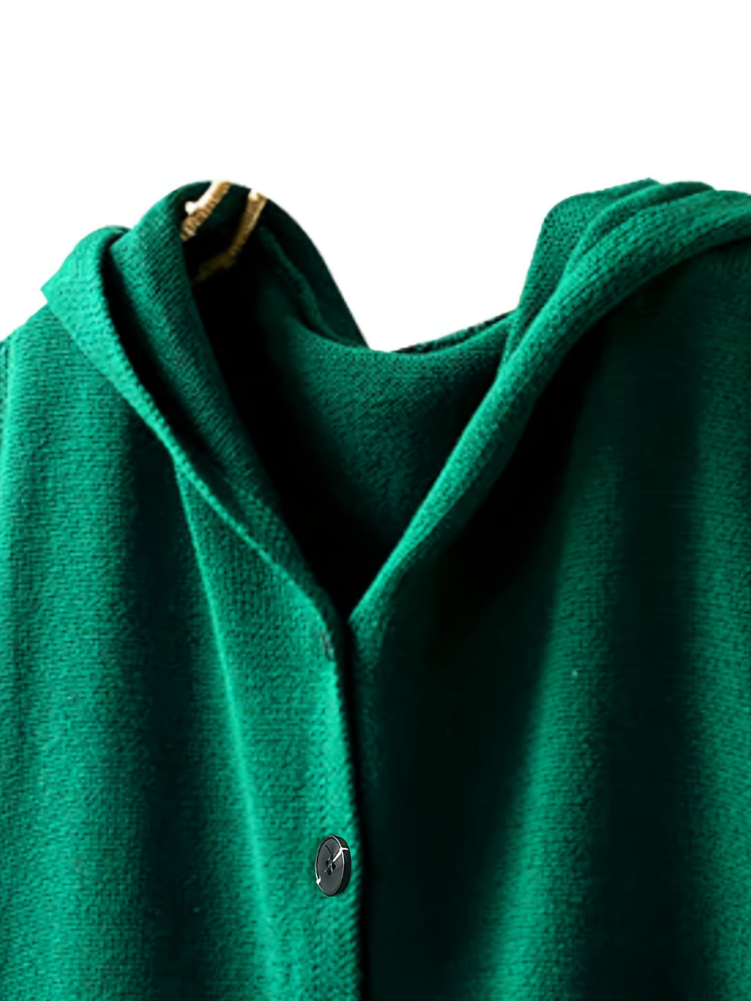 Medina – Retro-Style Cardigan mit Kapuze, Knopfleiste & Taschen