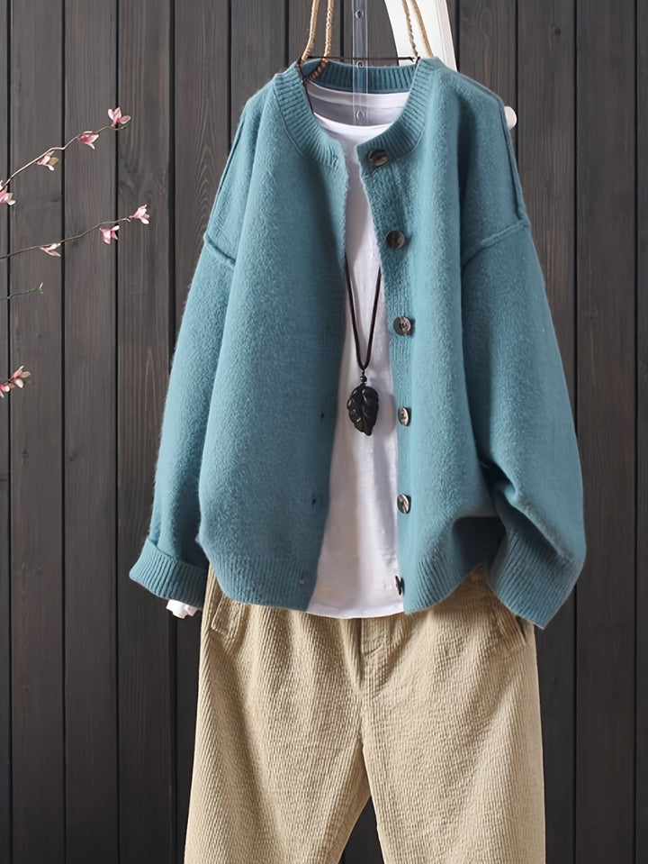 Estelle – Eleganter Langarm-Cardigan für Damen