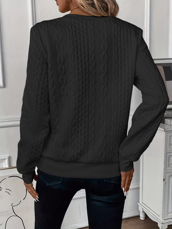 Romy | Eleganter Pullover mit Reißverschluss