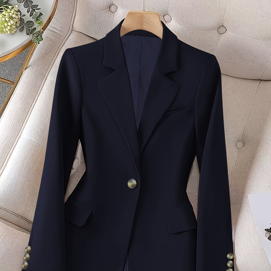 Saskia – Elegante Damen-Bürojacke mit Reverskragen