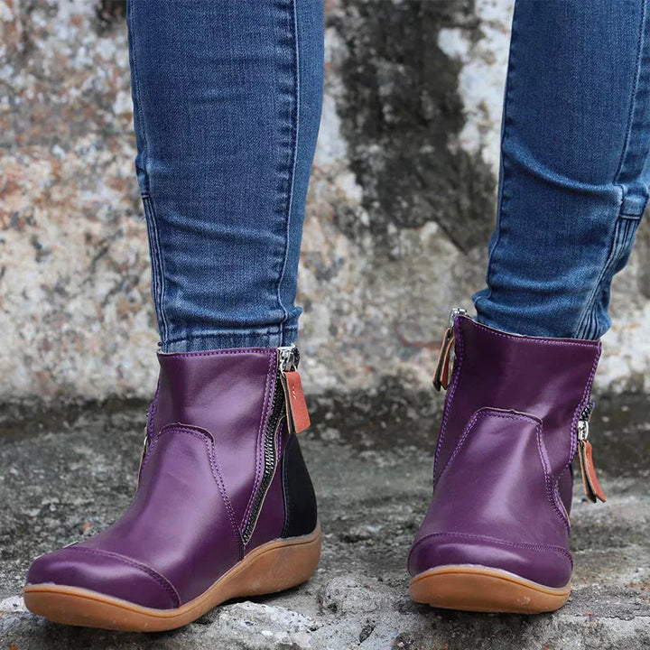 Ellen | Stiefel mit Reissverschluss | Orthopädisch