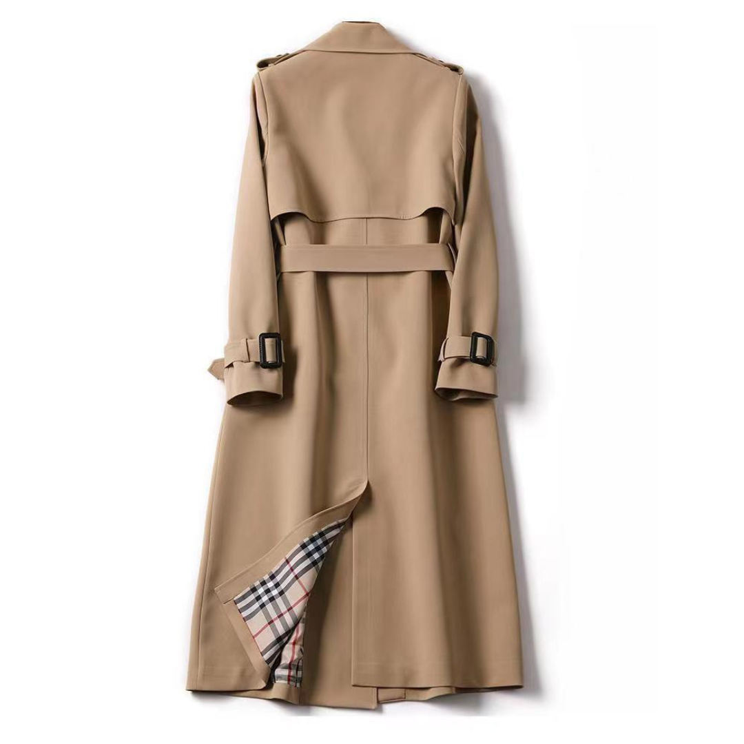 Katja – Lässig eleganter langer Mantel