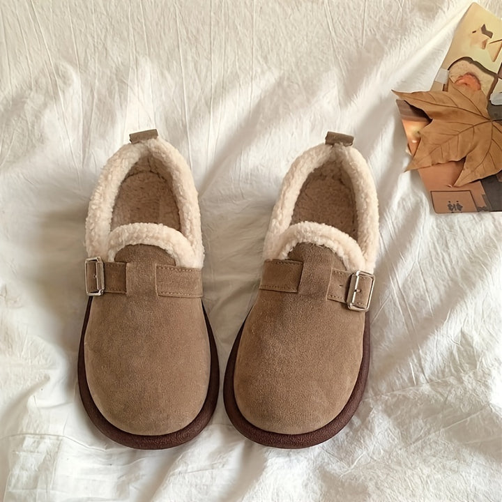 Luna – Flauschige Loafer-Slipper mit weich gepolsterter Sohle