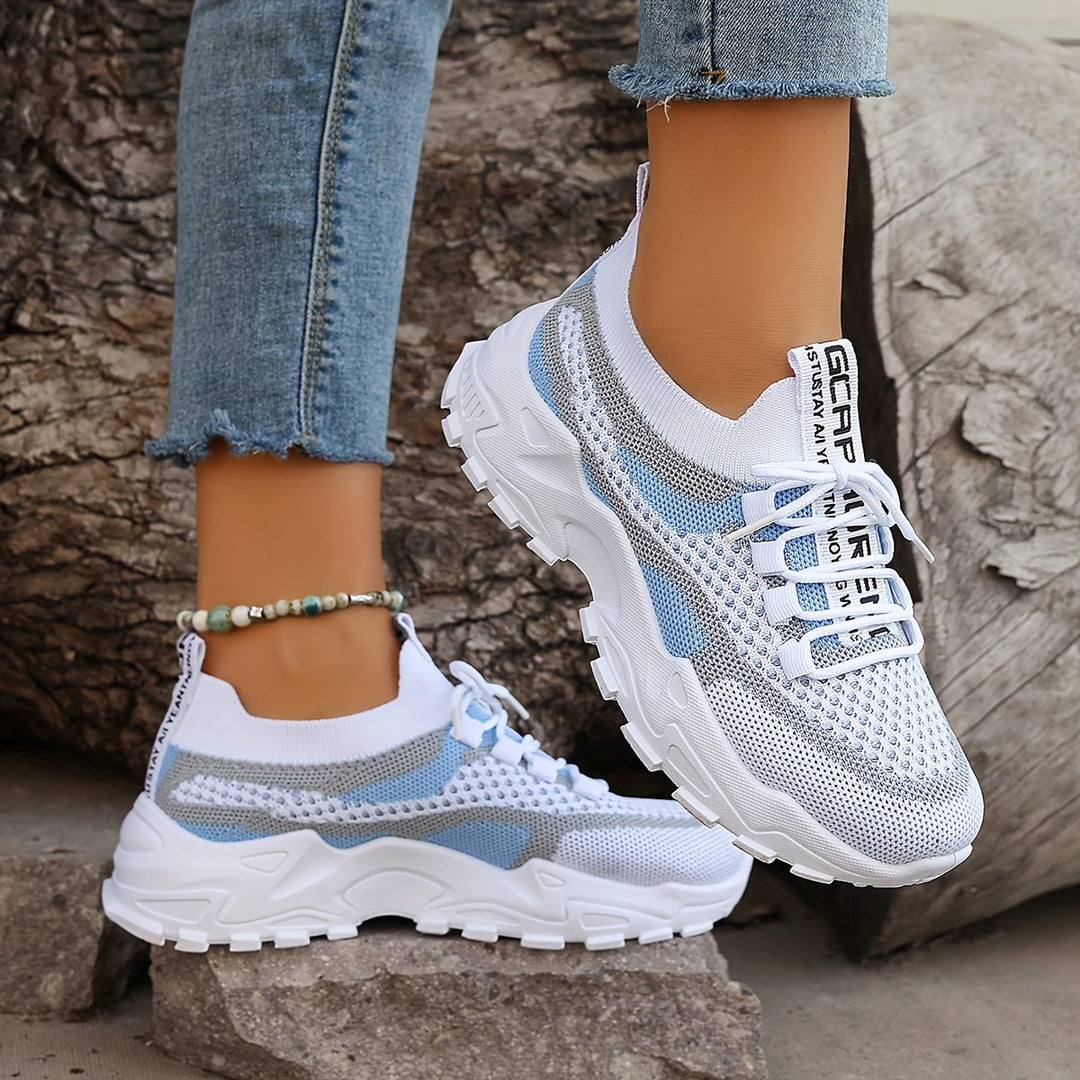 Guida – Damen Sneakers aus atmungsaktivem Strickgewebe