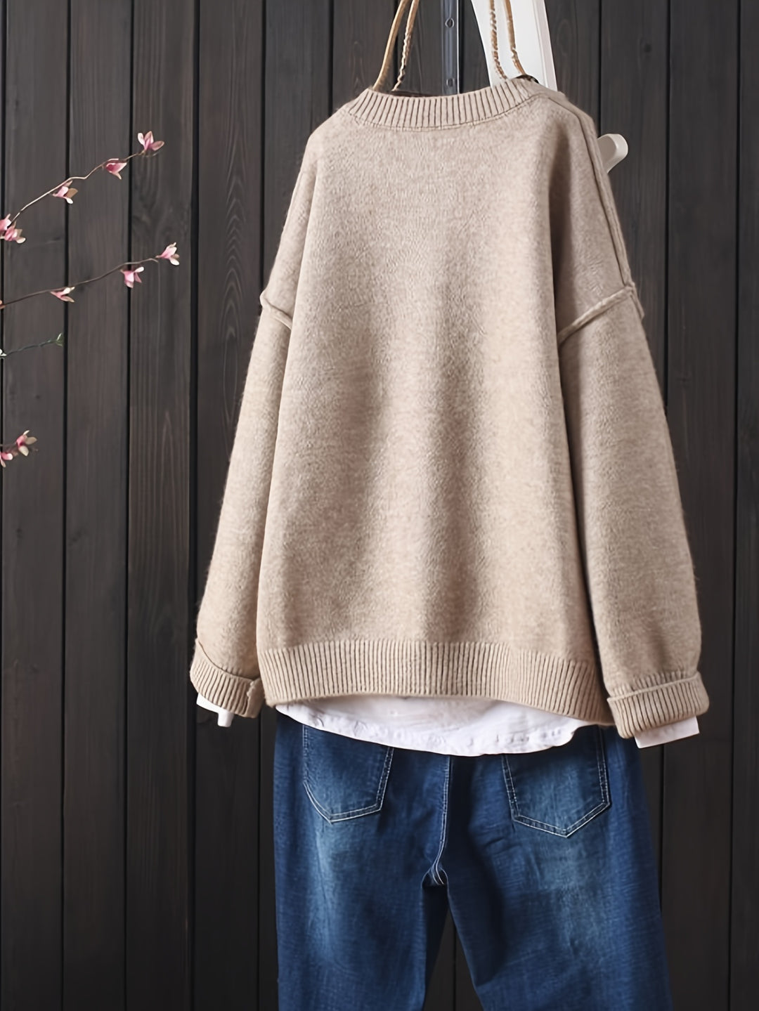 Estelle – Eleganter Langarm-Cardigan für Damen