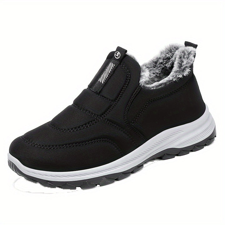 Fabienne – Kuschelige Plus-Size Winter-Booties mit Fleece-Futter