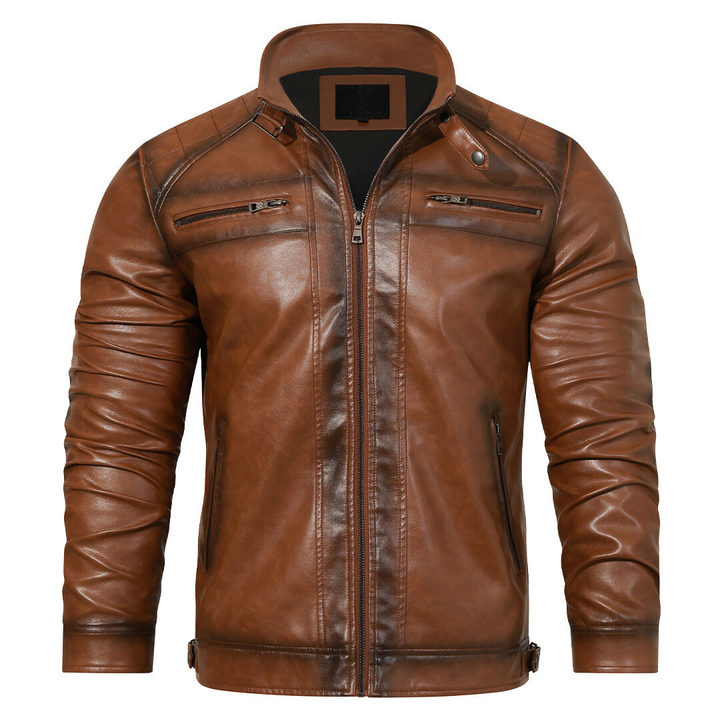 Nico | Cruiser Veganer Lederjacke