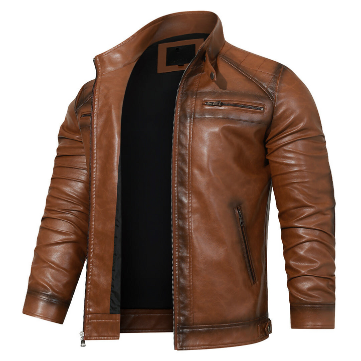 Nico | Cruiser Veganer Lederjacke