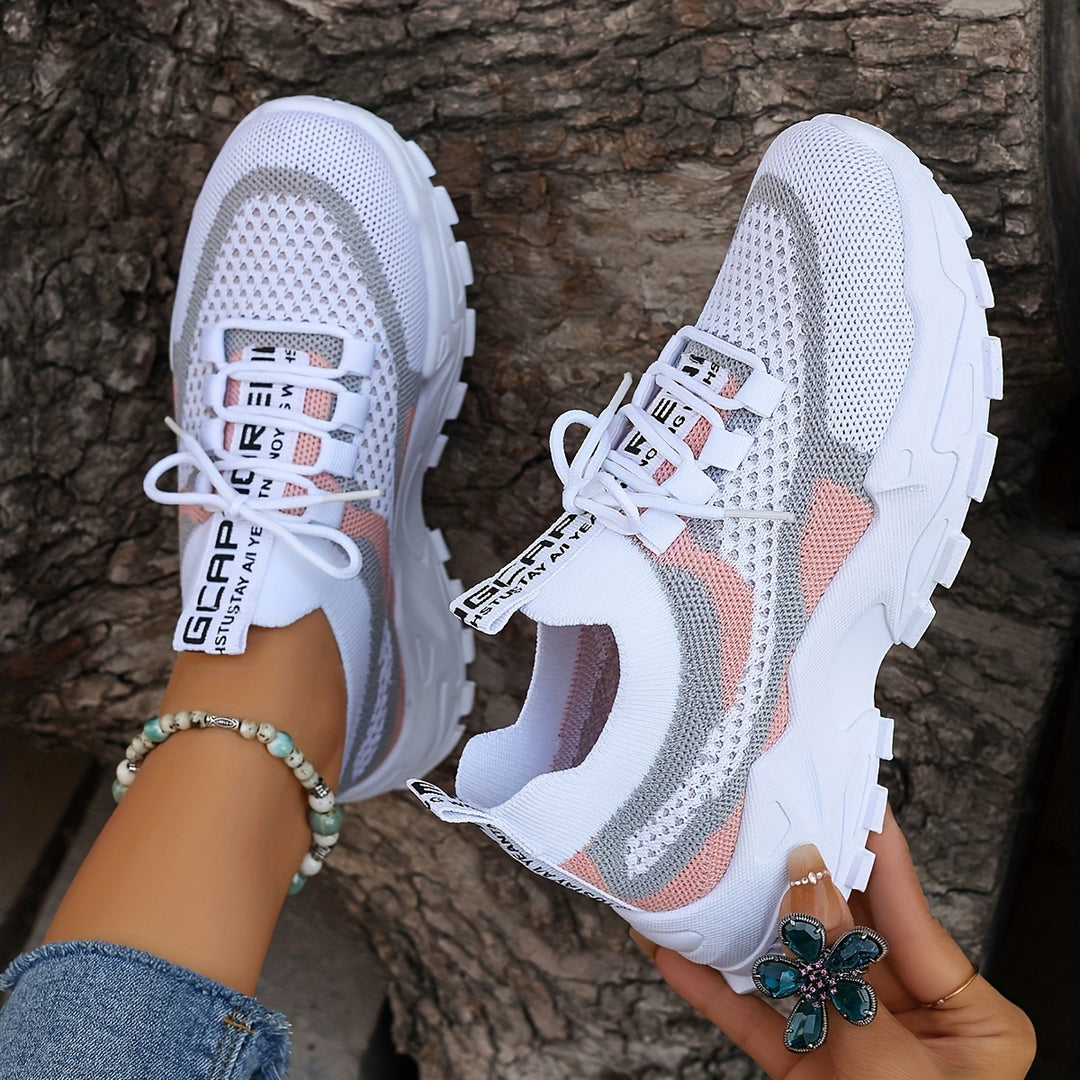 Guida – Damen Sneakers aus atmungsaktivem Strickgewebe