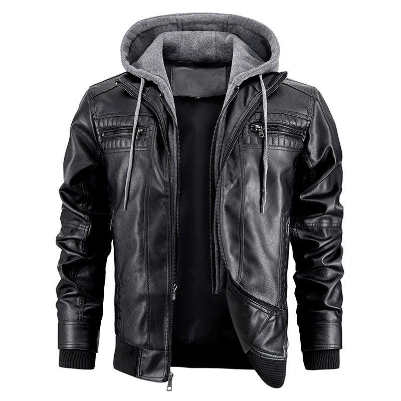 Dominic | Winter-Veganer Lederjacke