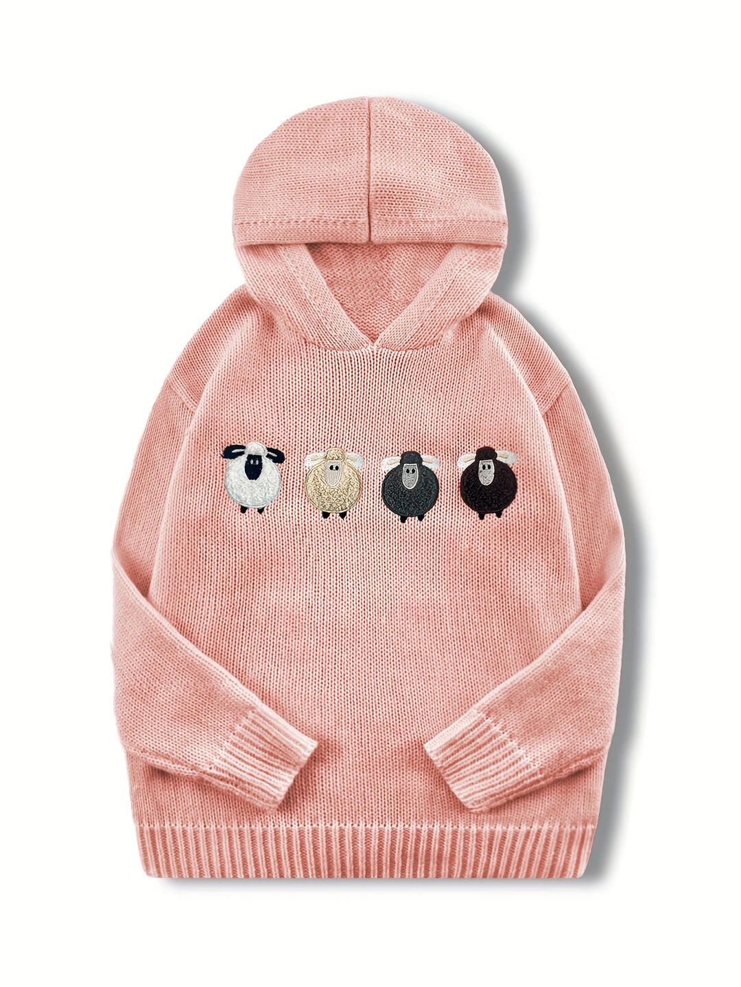 Elowen – Gemütlicher Hoodie mit Farbstreifen & Stickerei