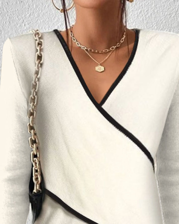 Everett | Eleganter Pullover mit V-Ausschnitt