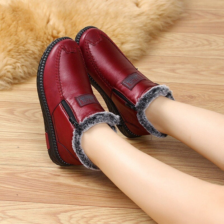 Yvonne – Rutschfeste Winterstiefel aus Veganer Leder (Ausverkauf 2024)