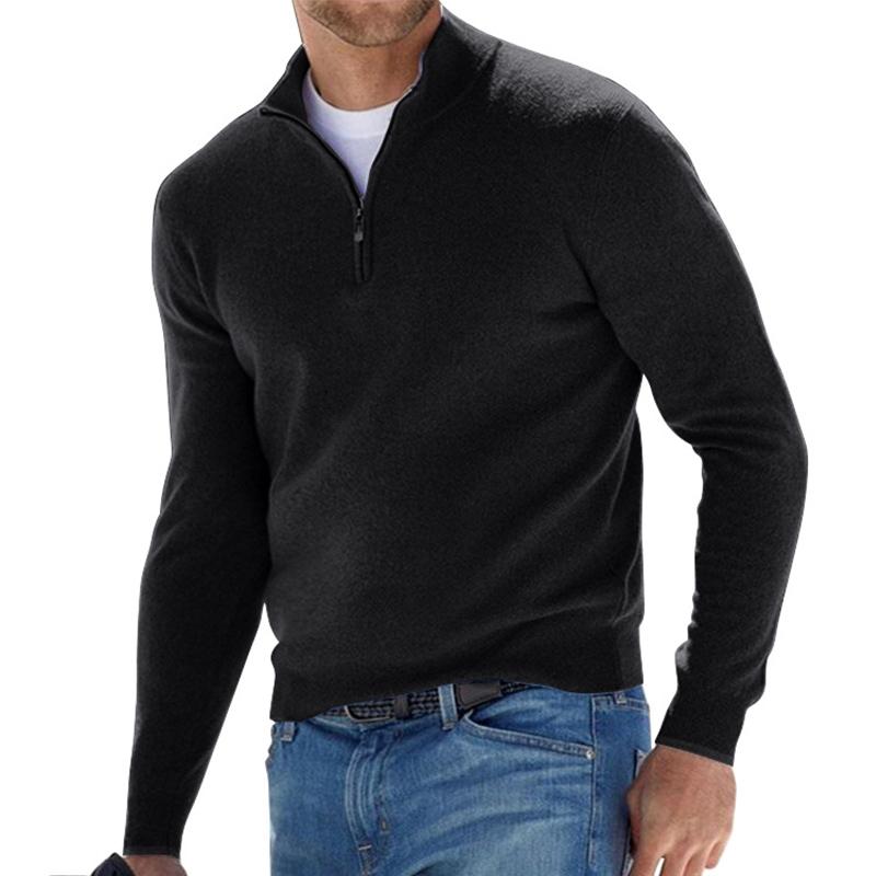 Erik | Premium-Pullover mit Reißverschluss