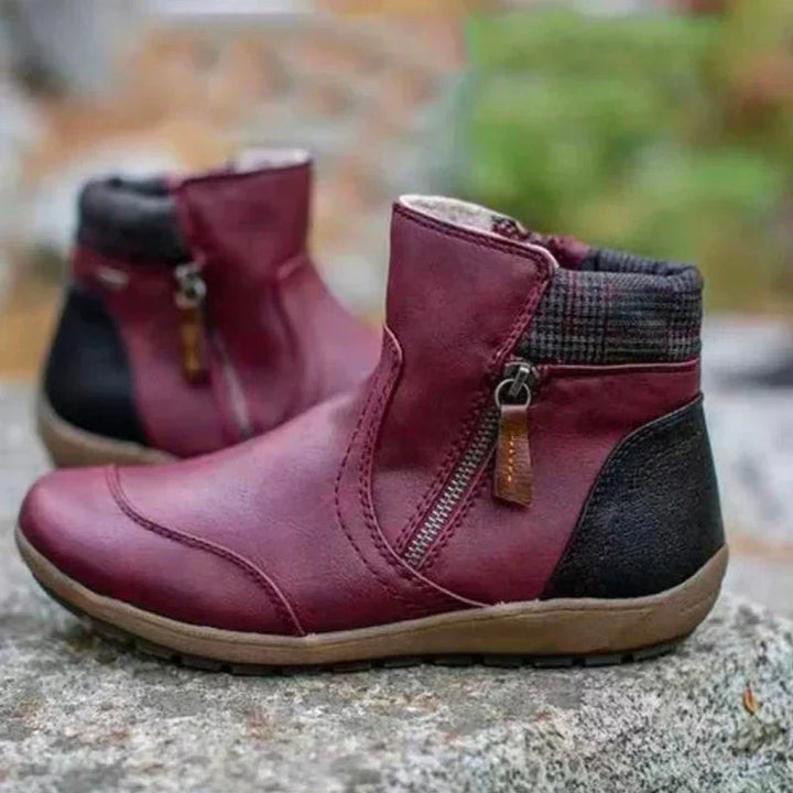 Ellen | Stiefel mit Reissverschluss | Orthopädisch