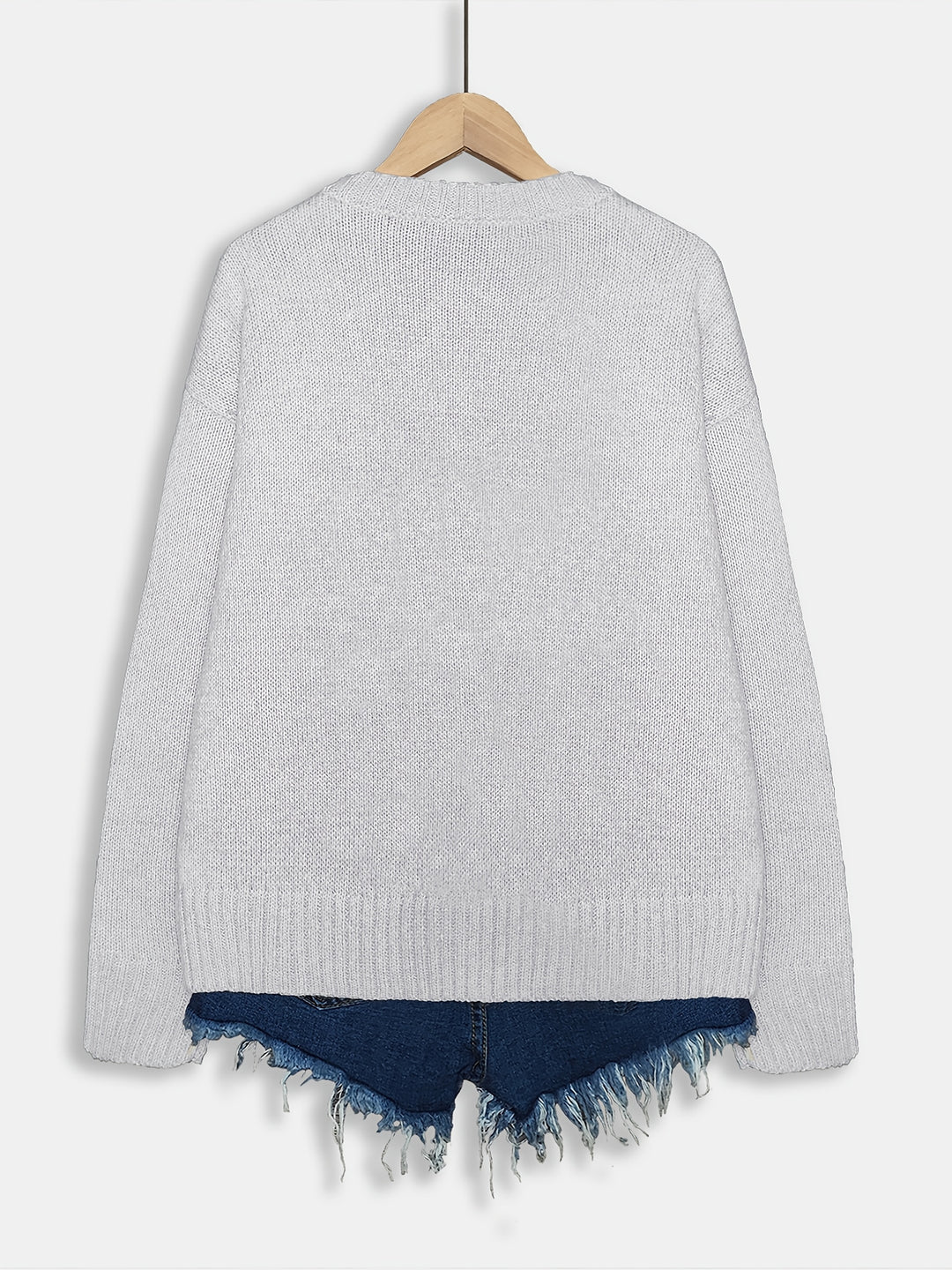 Gracen – Damen Pullover mit Eichhörnchen-Print