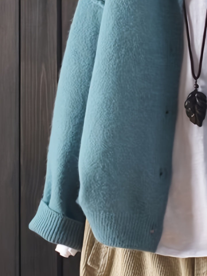 Estelle – Eleganter Langarm-Cardigan für Damen