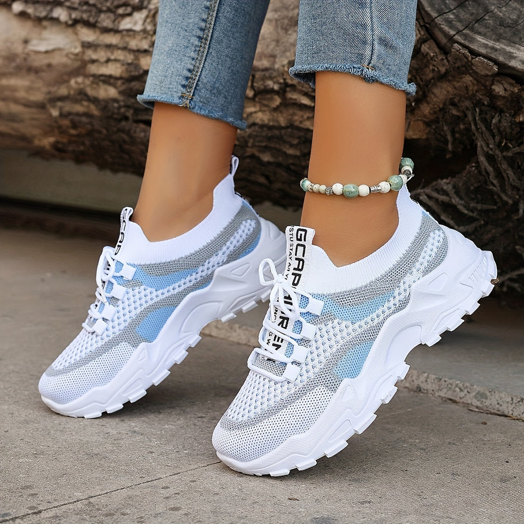 Guida – Damen Sneakers aus atmungsaktivem Strickgewebe