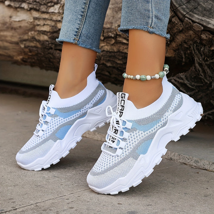 Guida – Damen Sneakers aus atmungsaktivem Strickgewebe