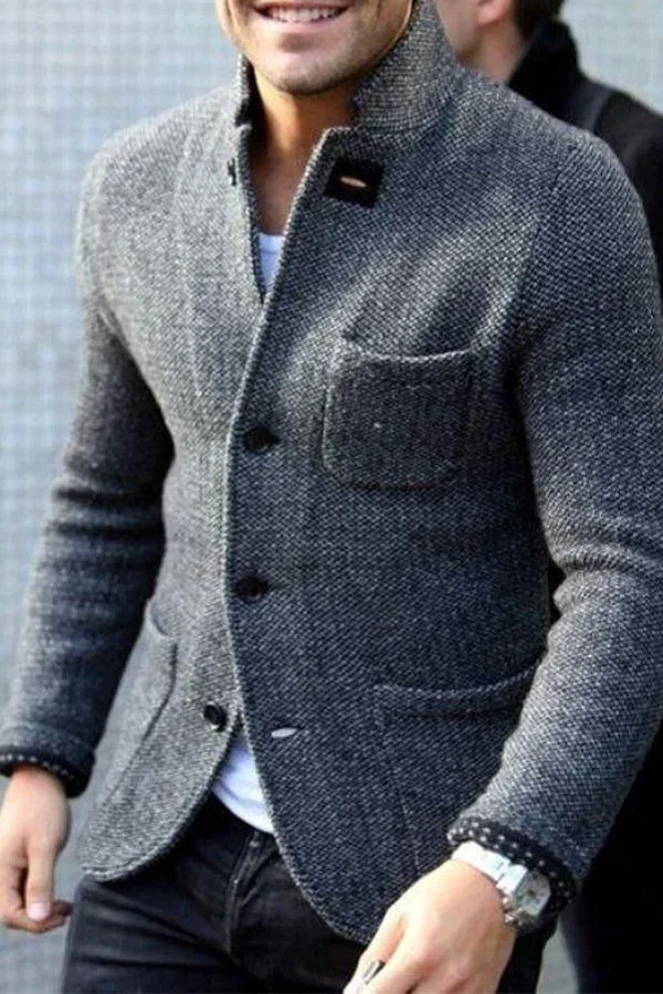 Archie | Warme Retro-Strickjacke