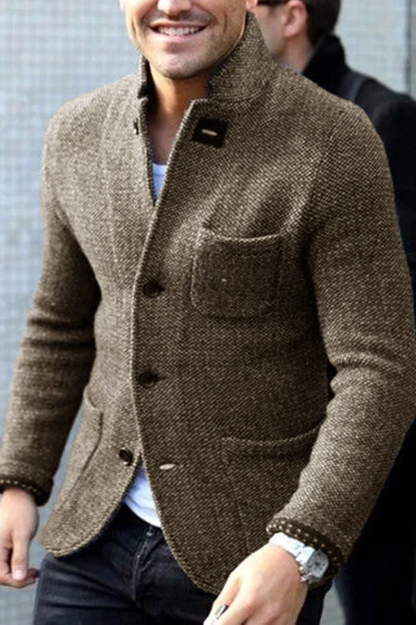 Archie | Warme Retro-Strickjacke