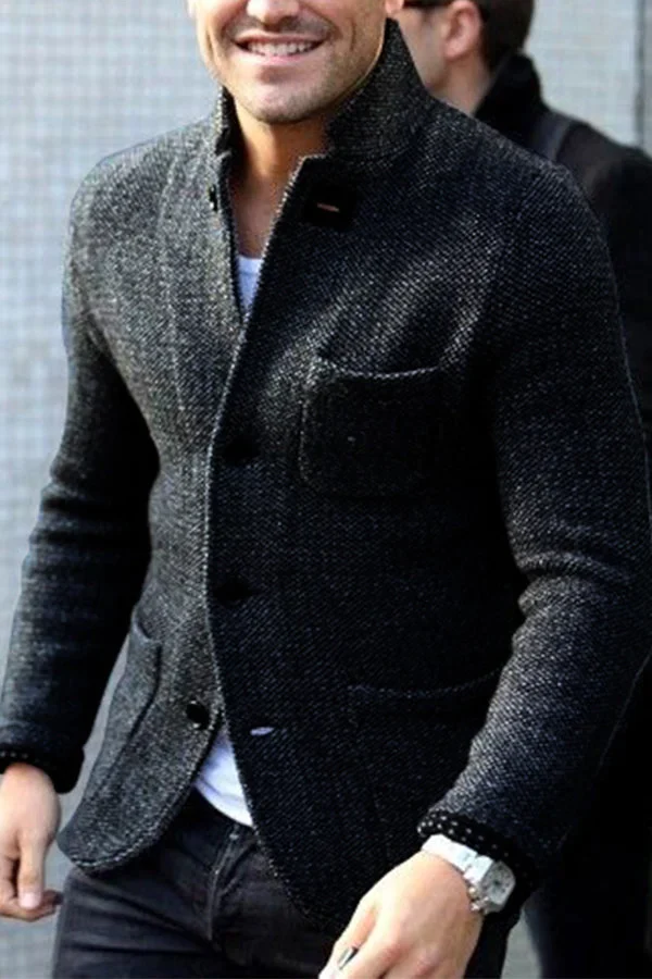 Archie | Warme Retro-Strickjacke