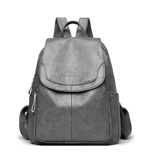 Eda | Diebstahlsicherer Veganer Lederrucksack