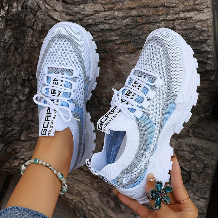 Guida – Damen Sneakers aus atmungsaktivem Strickgewebe