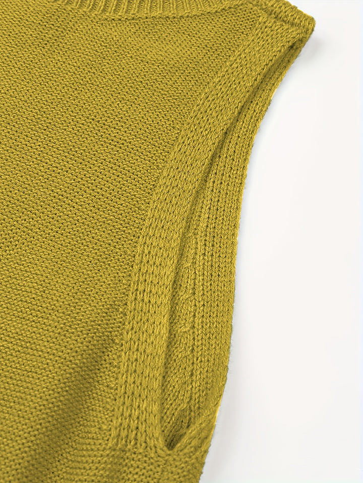 Mayla – Ärmellose Strickweste für Damen