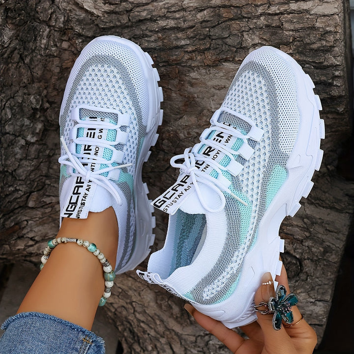 Guida – Damen Sneakers aus atmungsaktivem Strickgewebe