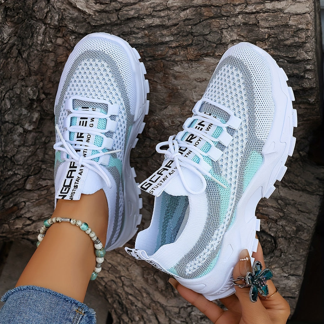 Guida – Damen Sneakers aus atmungsaktivem Strickgewebe