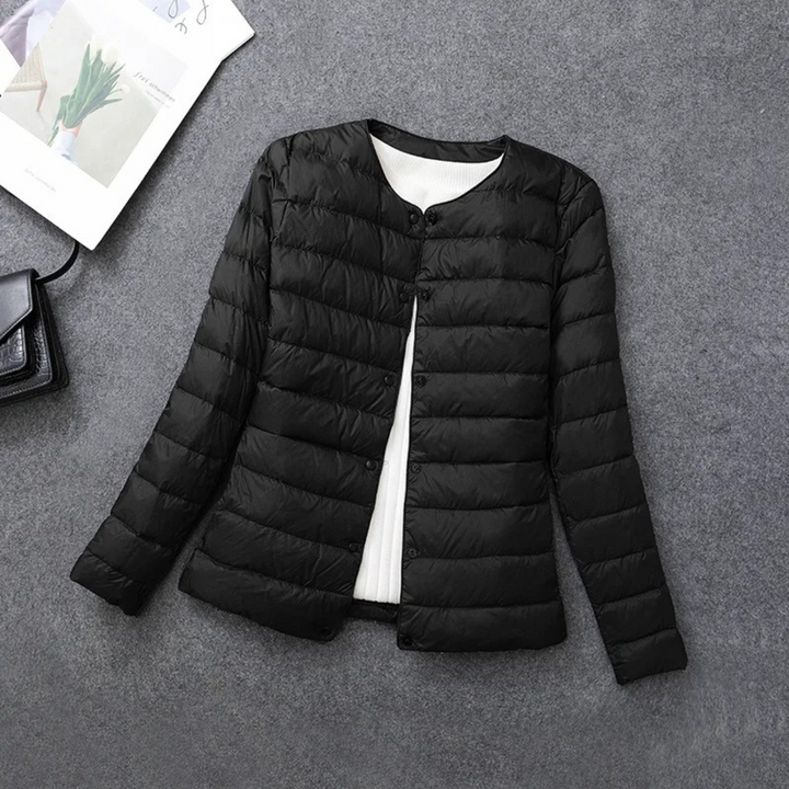 Evie | Leichte wattierte Daunenjacke
