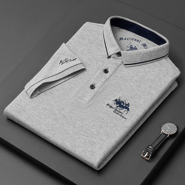 Sander | Luxuriöses Poloshirt
