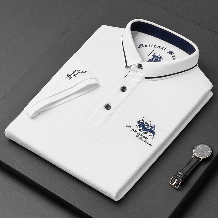 Sander | Luxuriöses Poloshirt