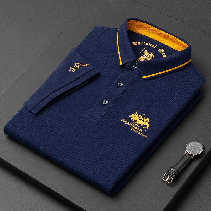 Sander | Luxuriöses Poloshirt