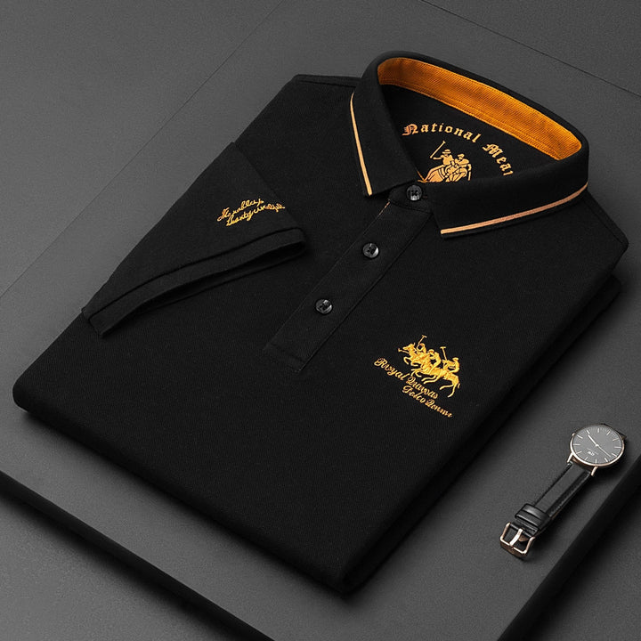 Sander | Luxuriöses Poloshirt
