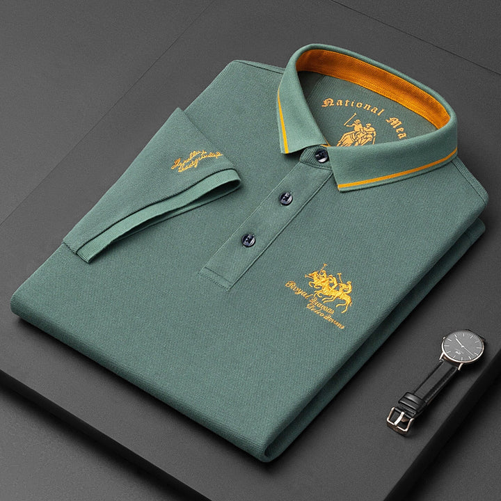 Sander | Luxuriöses Poloshirt