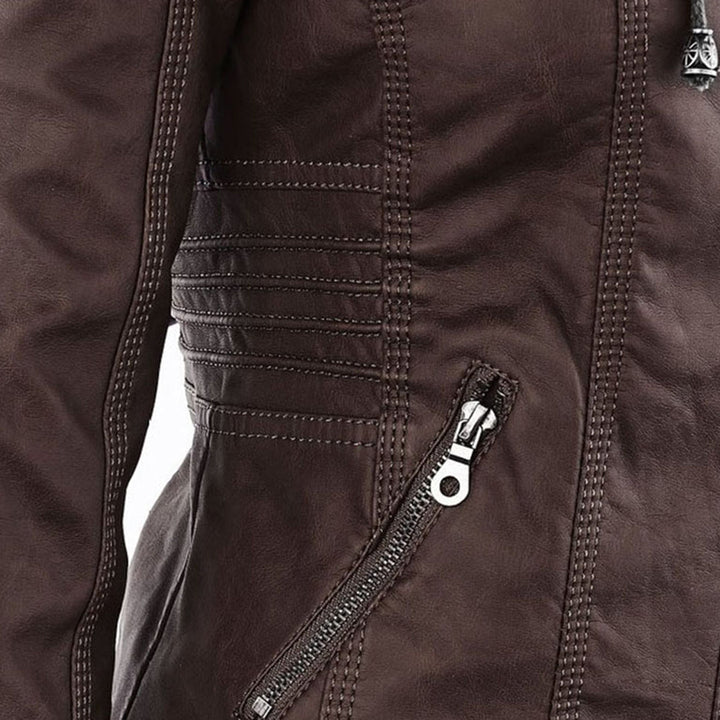 Chantal | Vegane Veganer Lederjacke