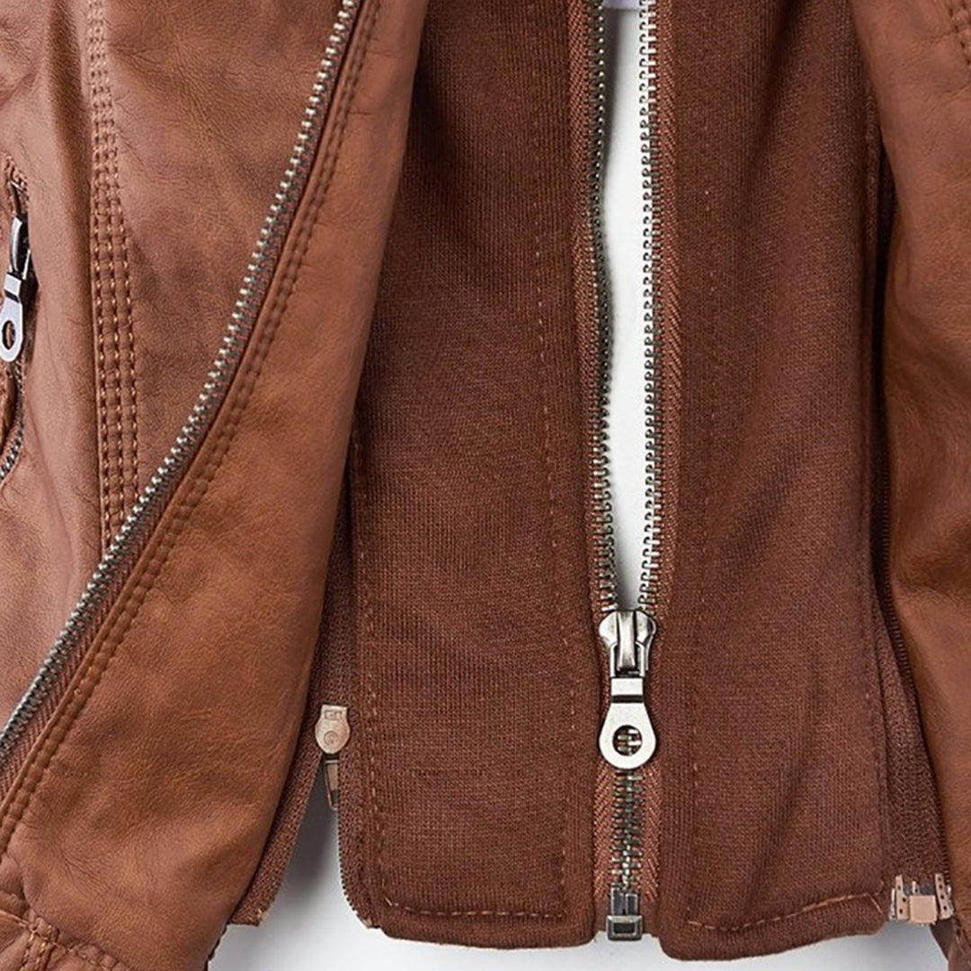Chantal | Vegane Veganer Lederjacke