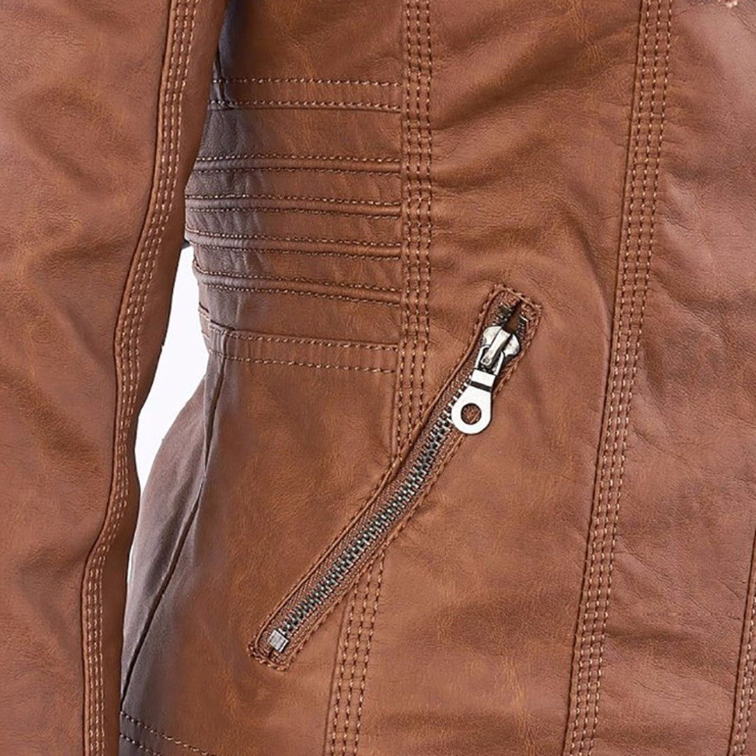 Chantal | Vegane Veganer Lederjacke