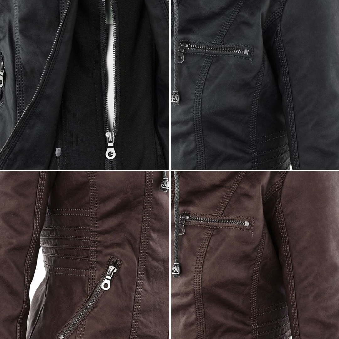 Chantal | Vegane Veganer Lederjacke